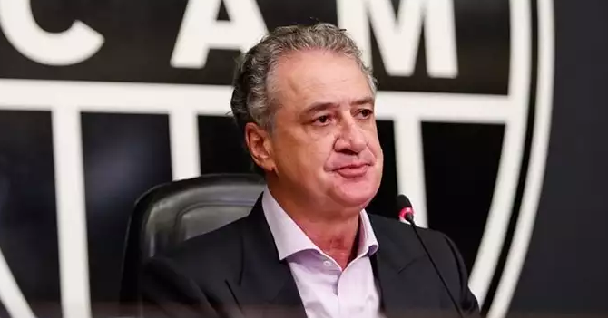 Presidente do Atlético-MG fala sobre possibilidade de contratação de jogador especulado no Inter para 2023