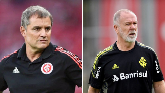 Portal faz levantamento e compara trabalhos de Aguirre e Mano Menezes; confira os números