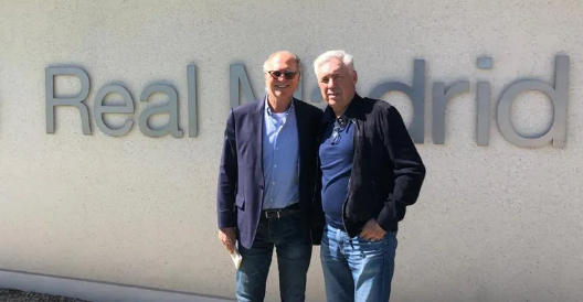 Foto: Divulgação / Falcão esteve visitando o Real Madrid recentemente