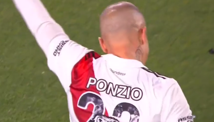 O golaço marcado por D’Alessandro na Argentina