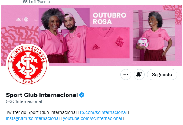 A brincadeira do Inter com o volante Gabriel em meio ao jogo contra o Botafogo