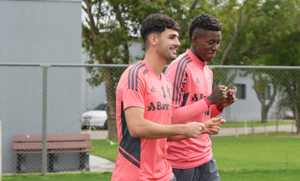 O “susto” do treino do Inter nesta quarta-feira