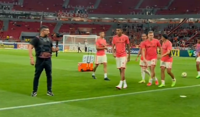 Inter perde mais um titular no aquecimento para o jogo contra o Ceará