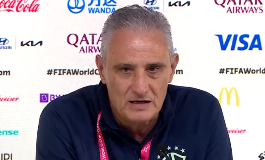 Antes da estreia na Copa do Mundo, Tite revela que recebeu mensagem de ídolo do Inter