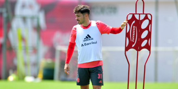 Inter repercute gol de Mauricio no treino desta quarta-feira