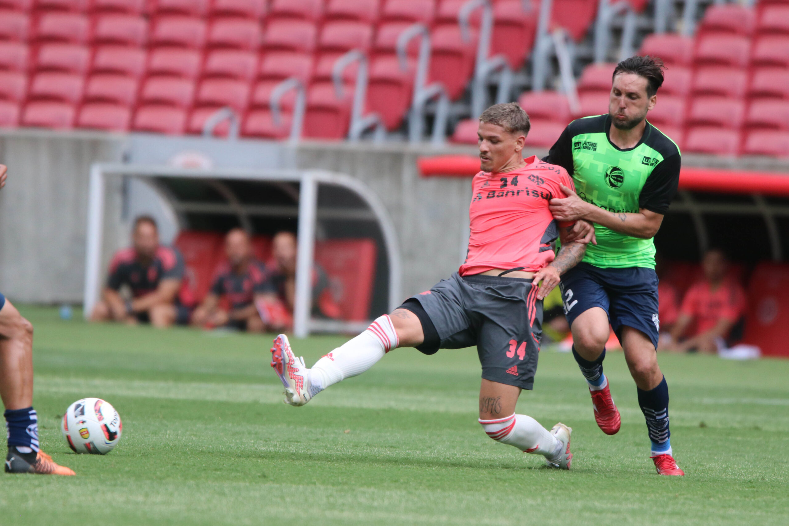 Banco de reservas terá quase um time cheio de jogadores formados na base do Inter