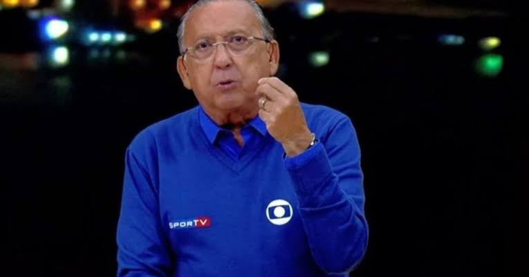 Galvão Bueno admitiu erro contra o Internacional