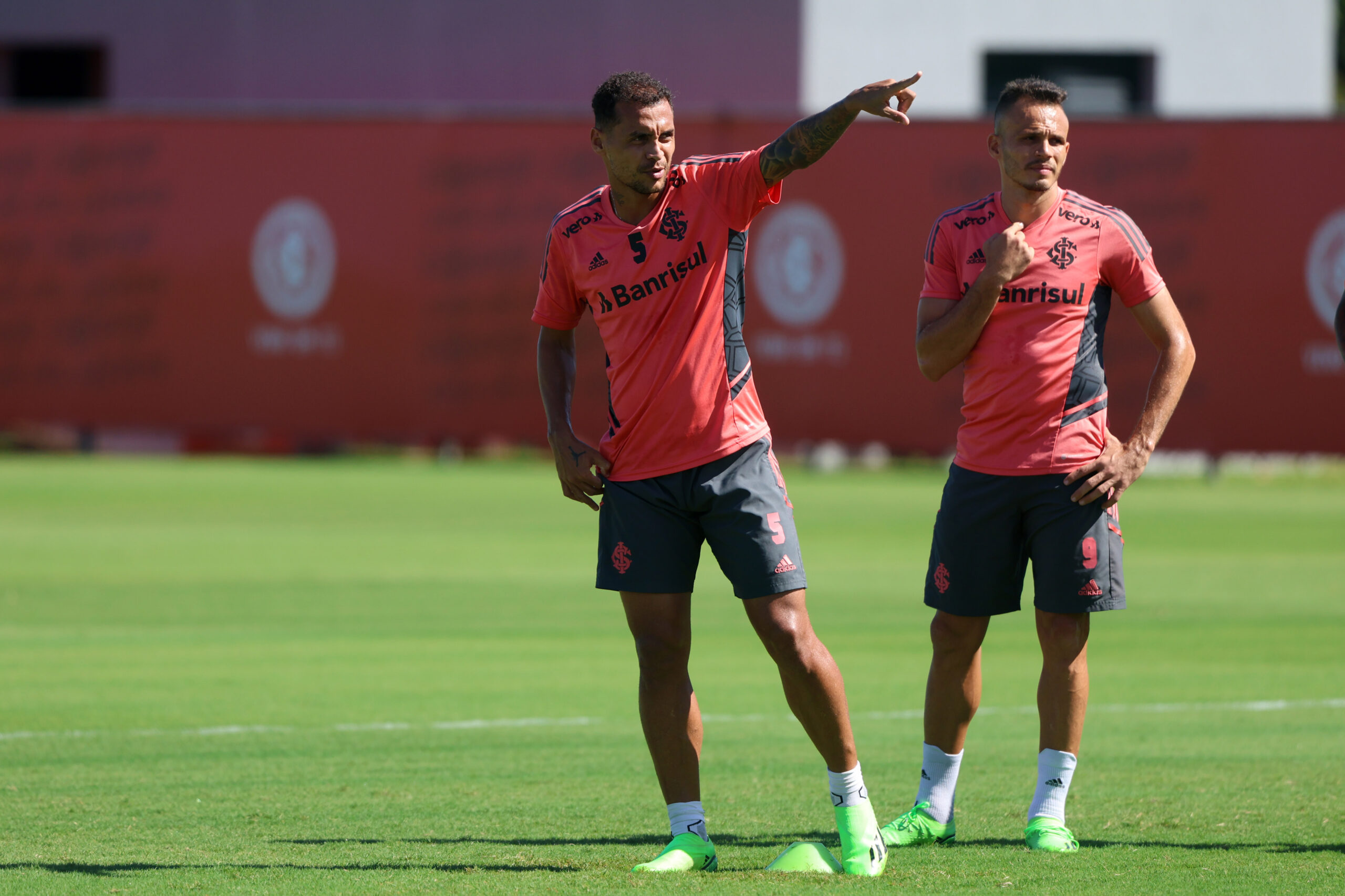 O fato curioso que aconteceu no treino do Inter desta quarta-feira