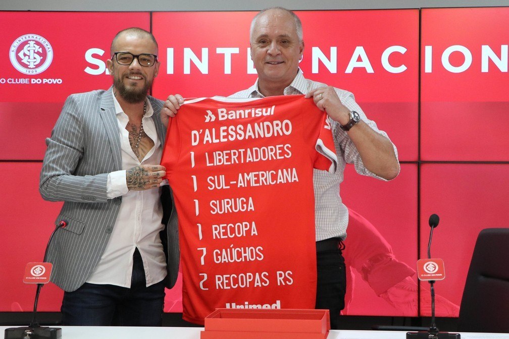 Revelado o tempo de contrato de D’Alessandro no seu novo clube