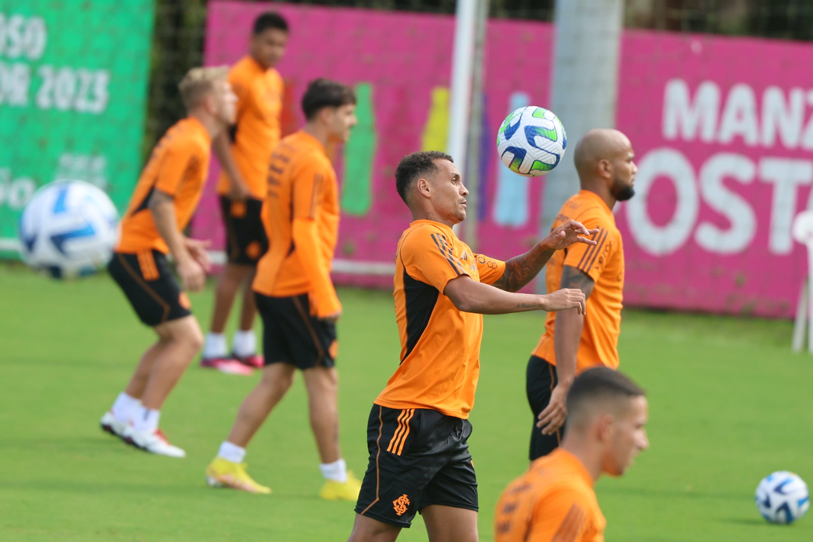 As duas boas notícias para o torcedor do Inter após o treino desta quarta-feira