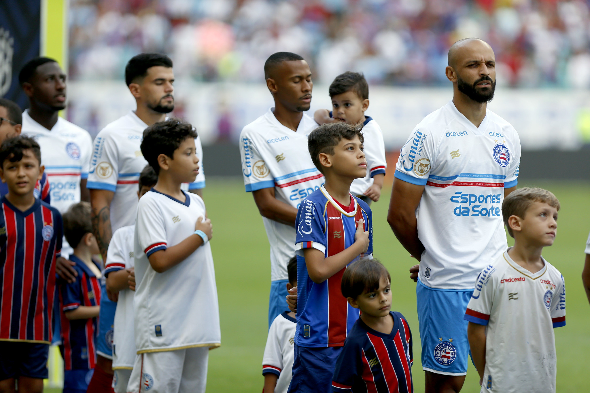 Confira a escalação do Bahia para o jogo contra o Inter