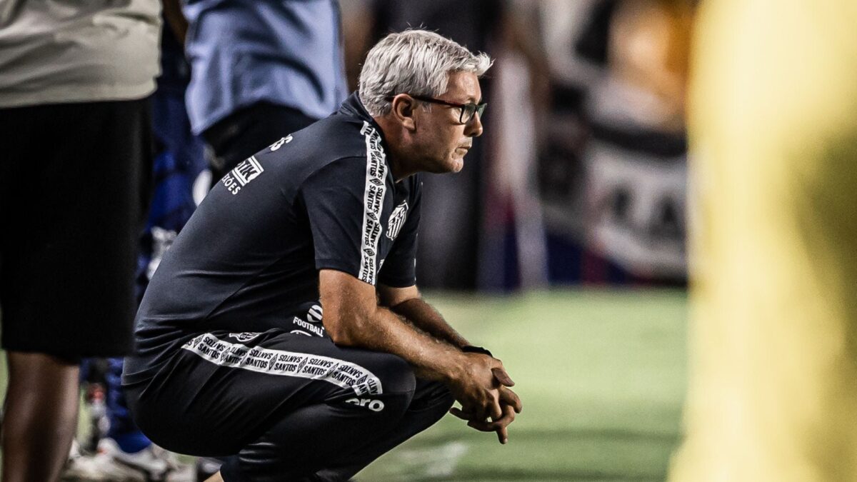 O pedido da direção do Santos para Odair Hellmann antes do jogo contra o Inter