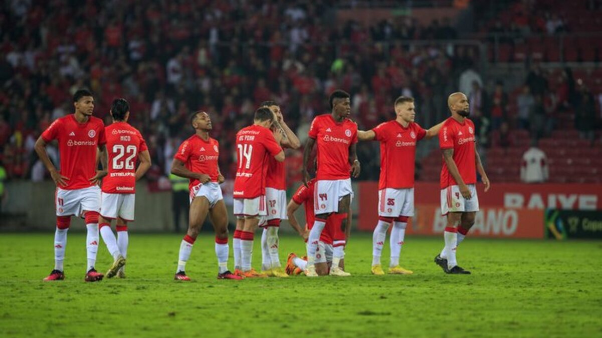 A nota divulgada pelo Inter após a eliminação na Copa do Brasil