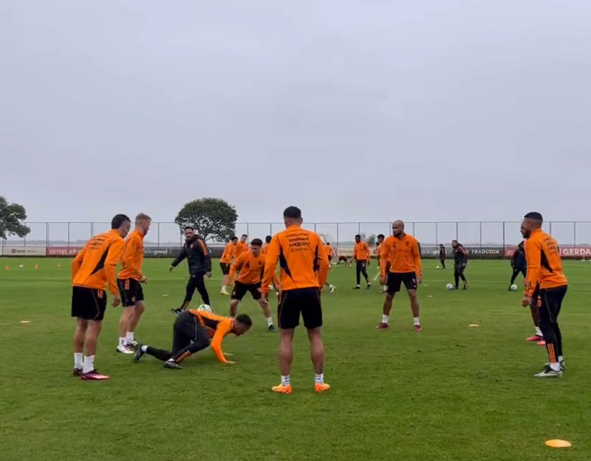 Inter volta a treinar; confira as situações de alguns atletas