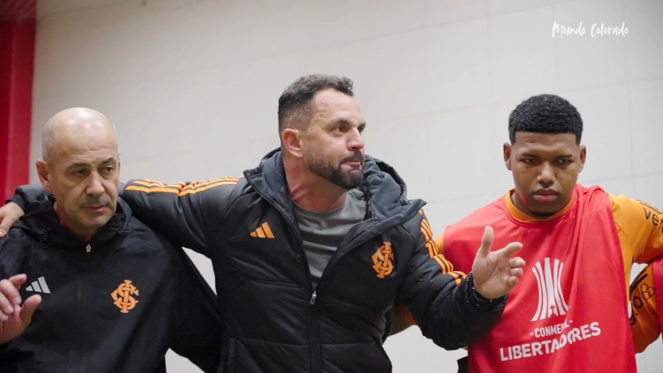 O discurso de Magrão antes da vitória sobre o Independiente Medellín