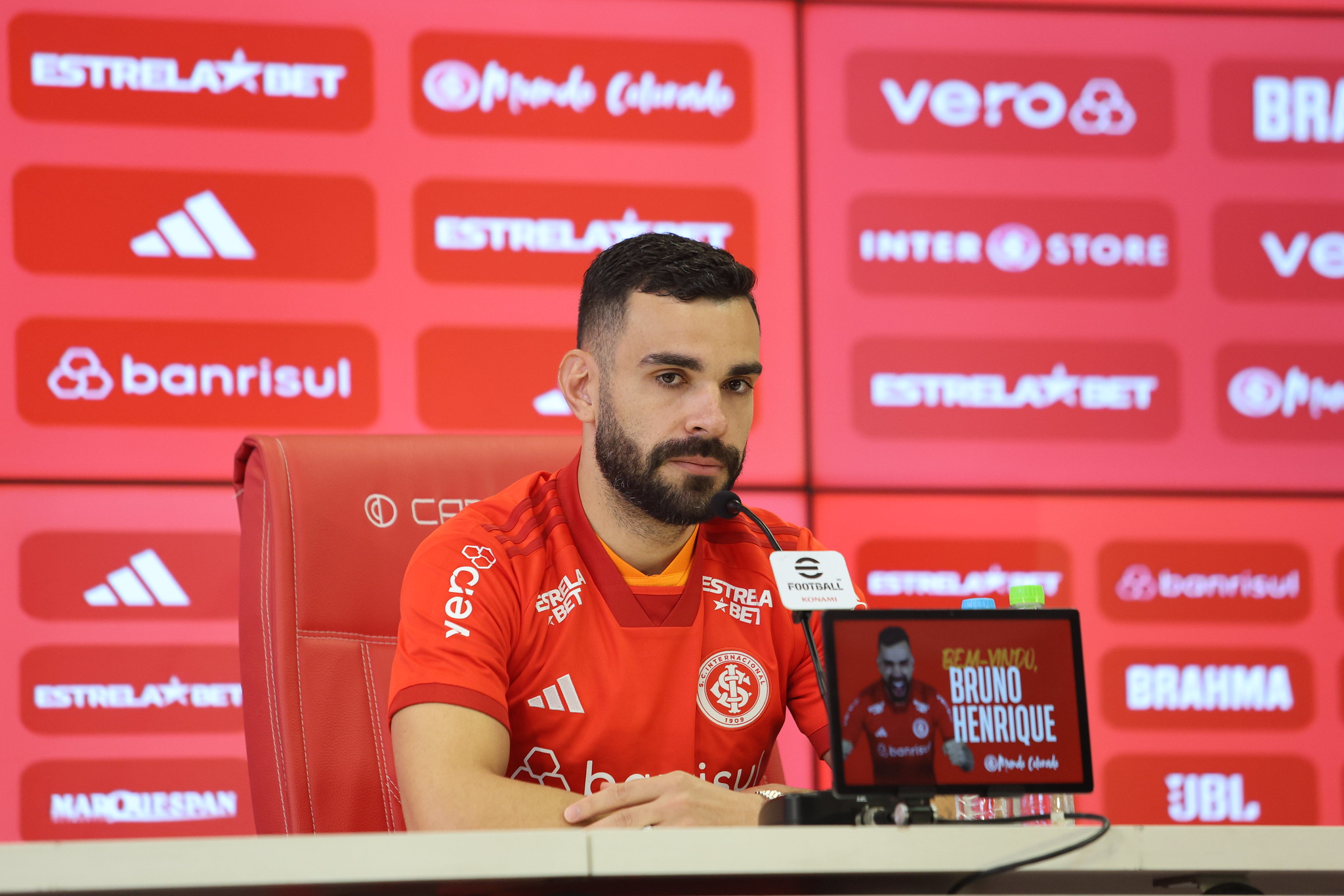 A declaração feita por Bruno Henrique sobre Eduardo Coudet