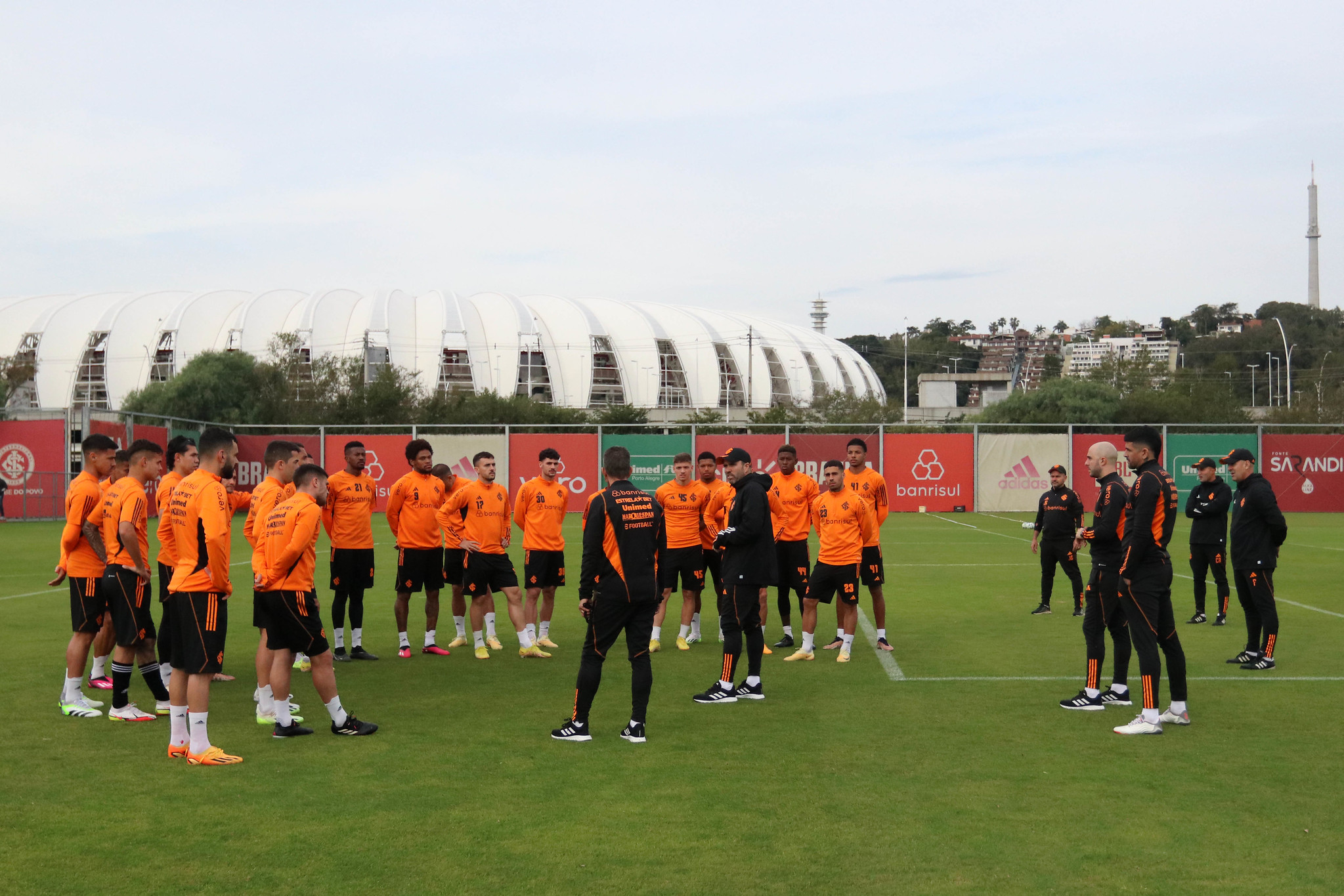 Inter recebe visita ilustre antes de enfrentar o River Plate
