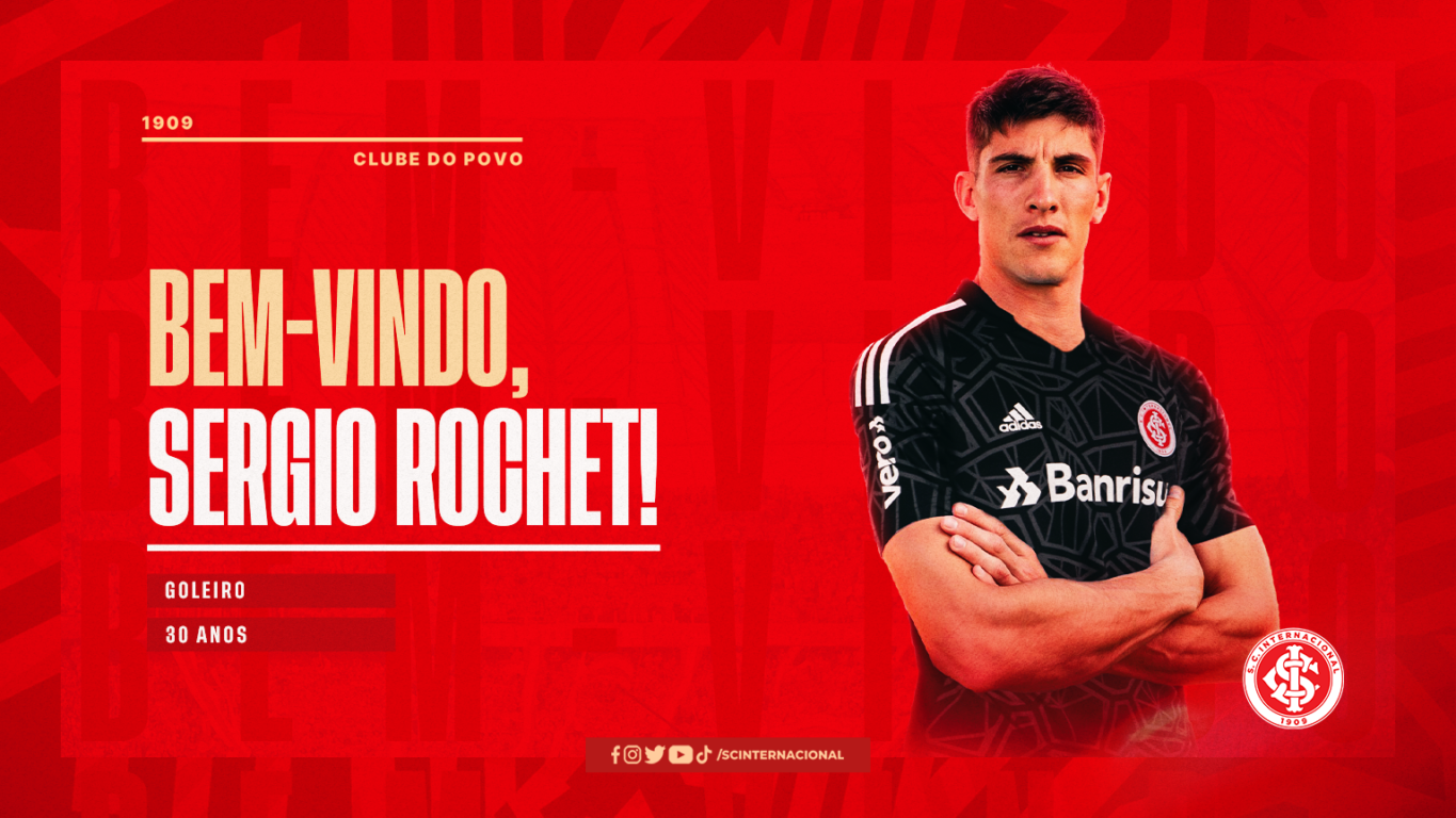Internacional anuncia a contratação de Sergio Rochet