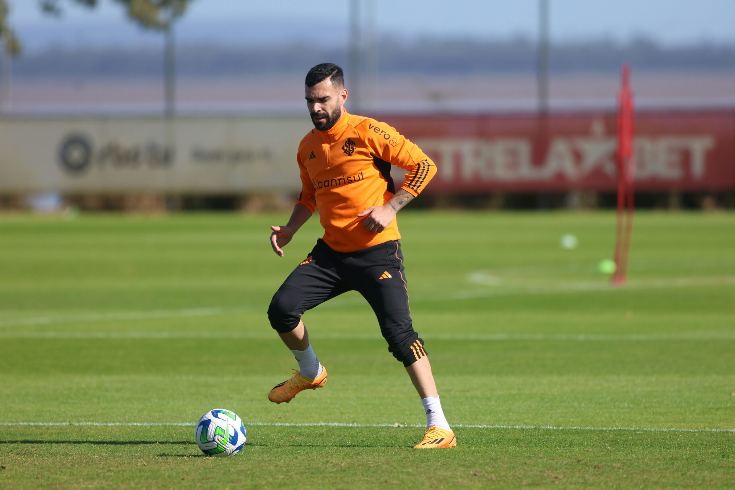 Bruno Henrique fala sobre a possibilidade de estrear domingo pelo Inter