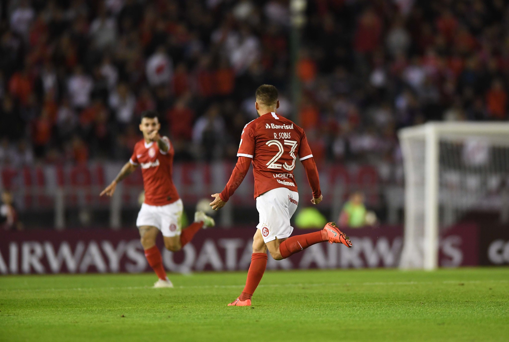 A postagem de Rafael Sobis antes do jogo do Inter contra o River Plate
