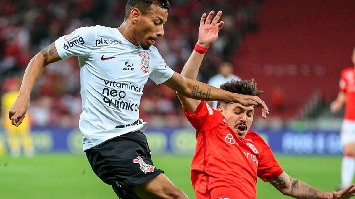 Inter marca no final e empata com o Corinthians pelo Brasileirão