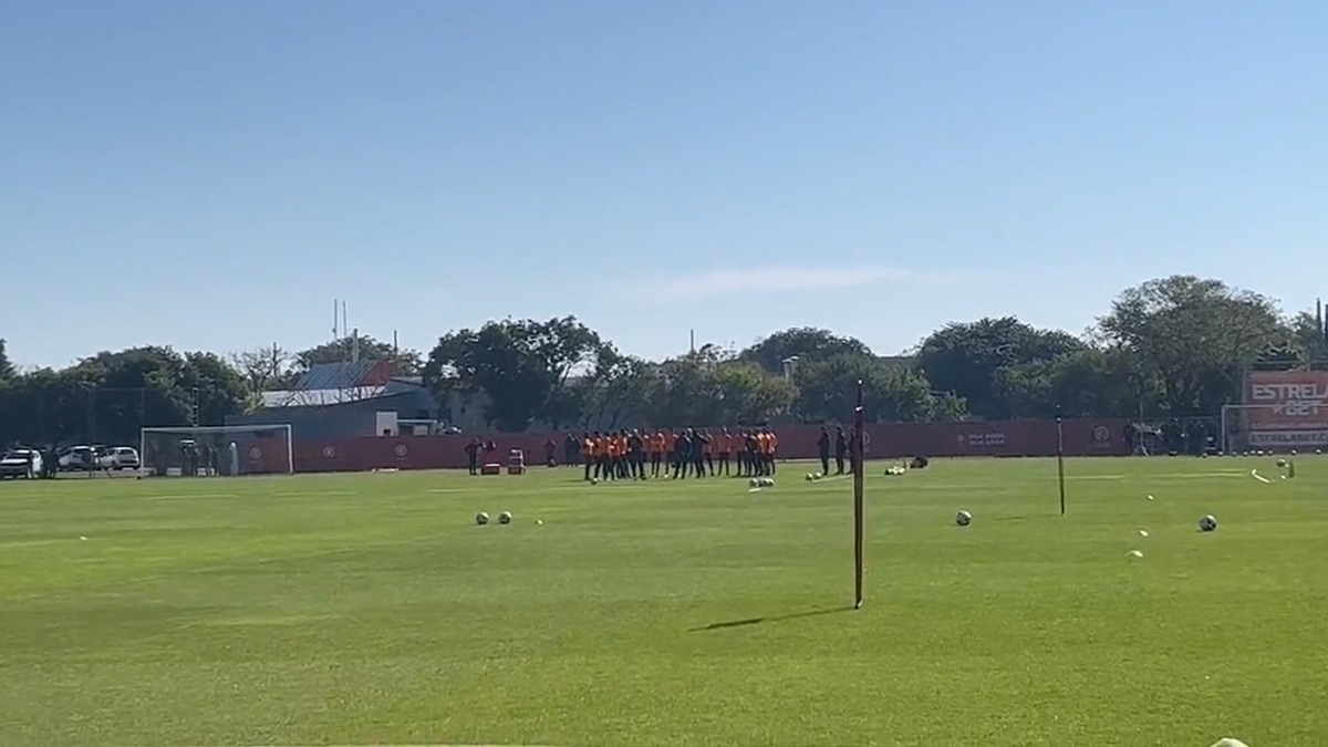 A conversa do Inter com os líderes do elenco após a derrota para o Botafogo