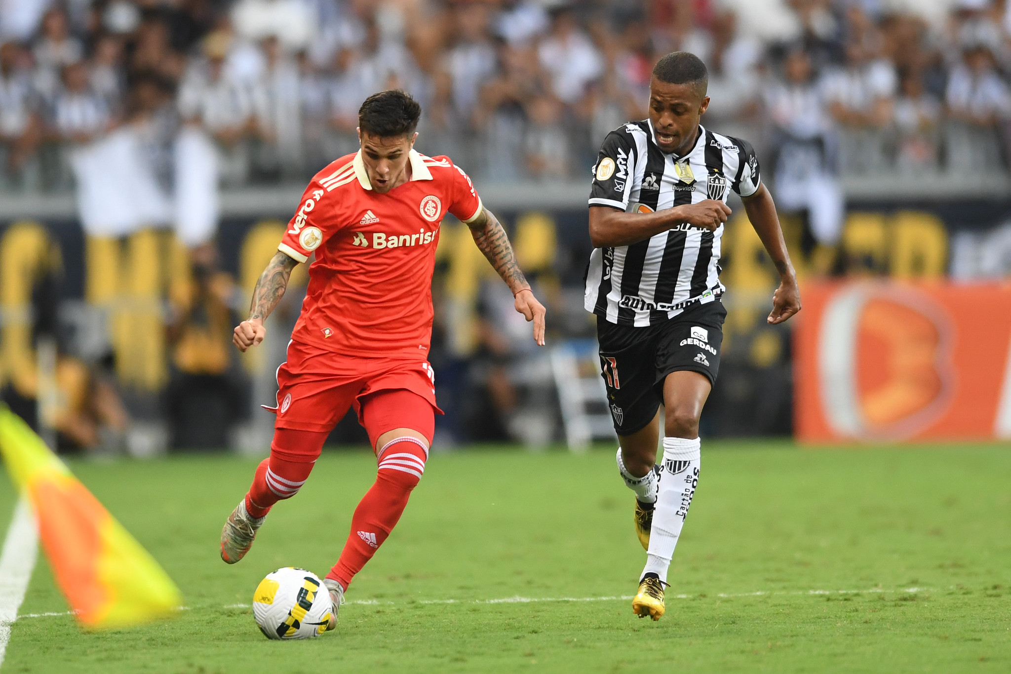 O retrospecto do confronto entre Inter e Atlético-MG