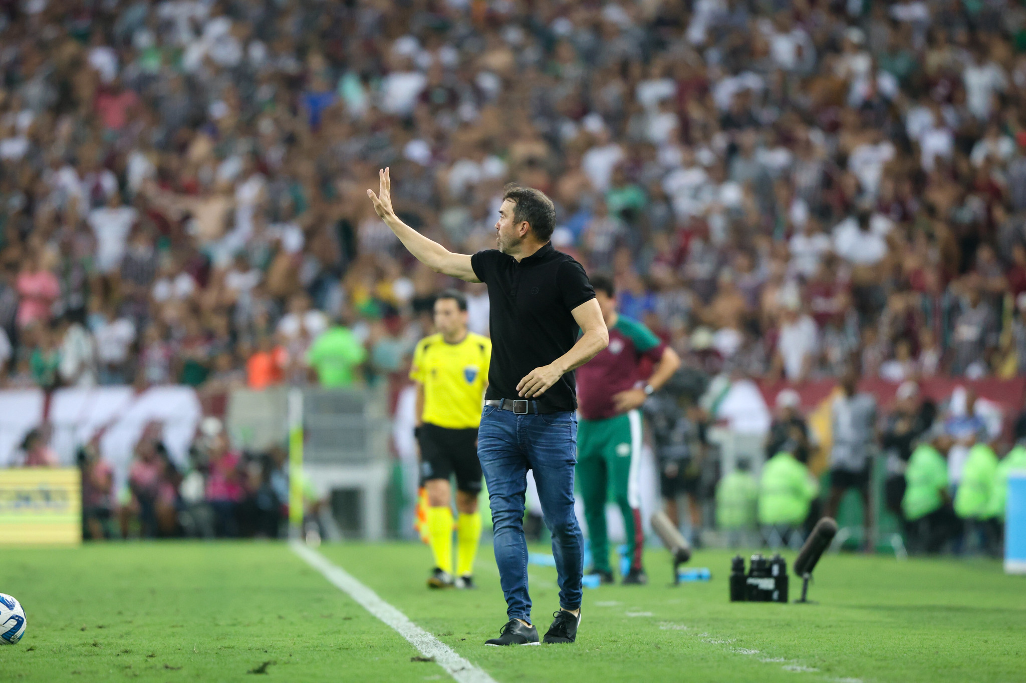 O pedido feito por Eduardo Coudet para o jogo de volta contra o Fluminense