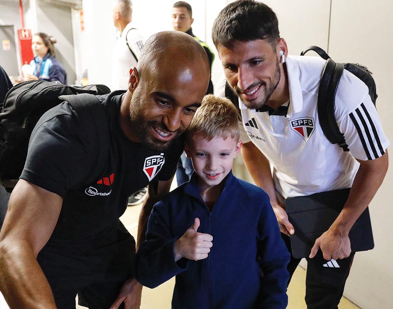 O provável time do São Paulo para o jogo contra o Inter