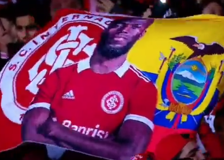 A chamada da rede Globo para a decisão entre Fluminense e Inter