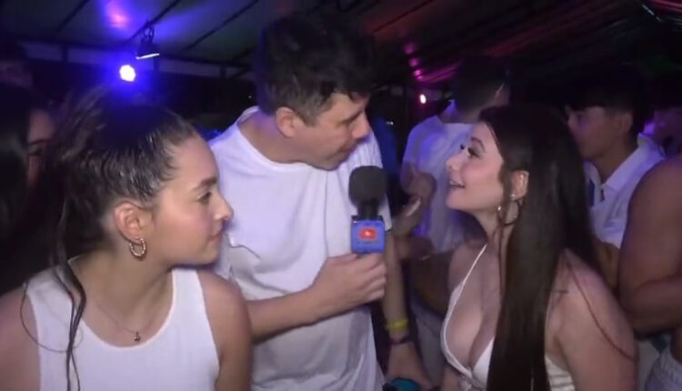 Entrevistador se fez de gremista e conversou com a filha de D’Alessandro em festa; entenda