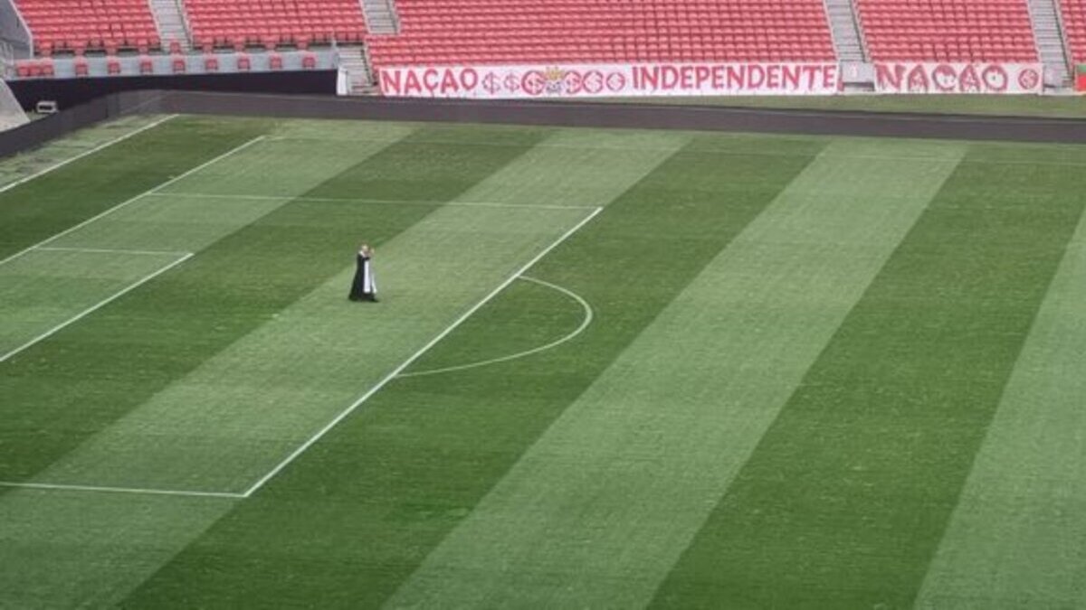 A ilustre visita recebida pelo Beira-Rio antes da decisão entre Inter e Fluminense