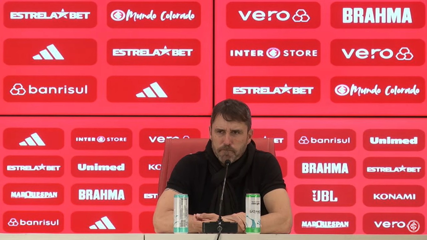Eduardo Coudet lamenta derrota para o Bahia: “Não jogamos no nível que podemos”