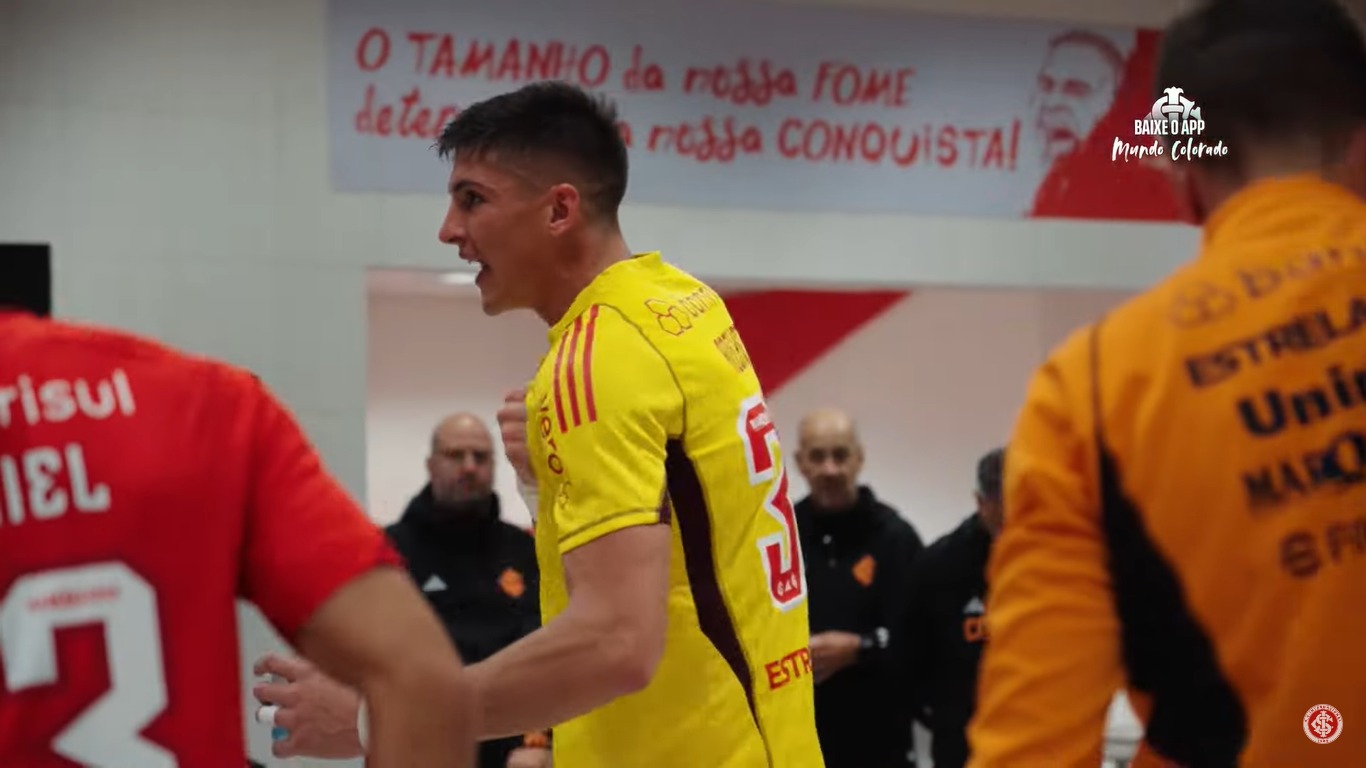 Vídeo: o discurso de Sergio Rochet antes do Gre-Nal que viralizou entre a torcida