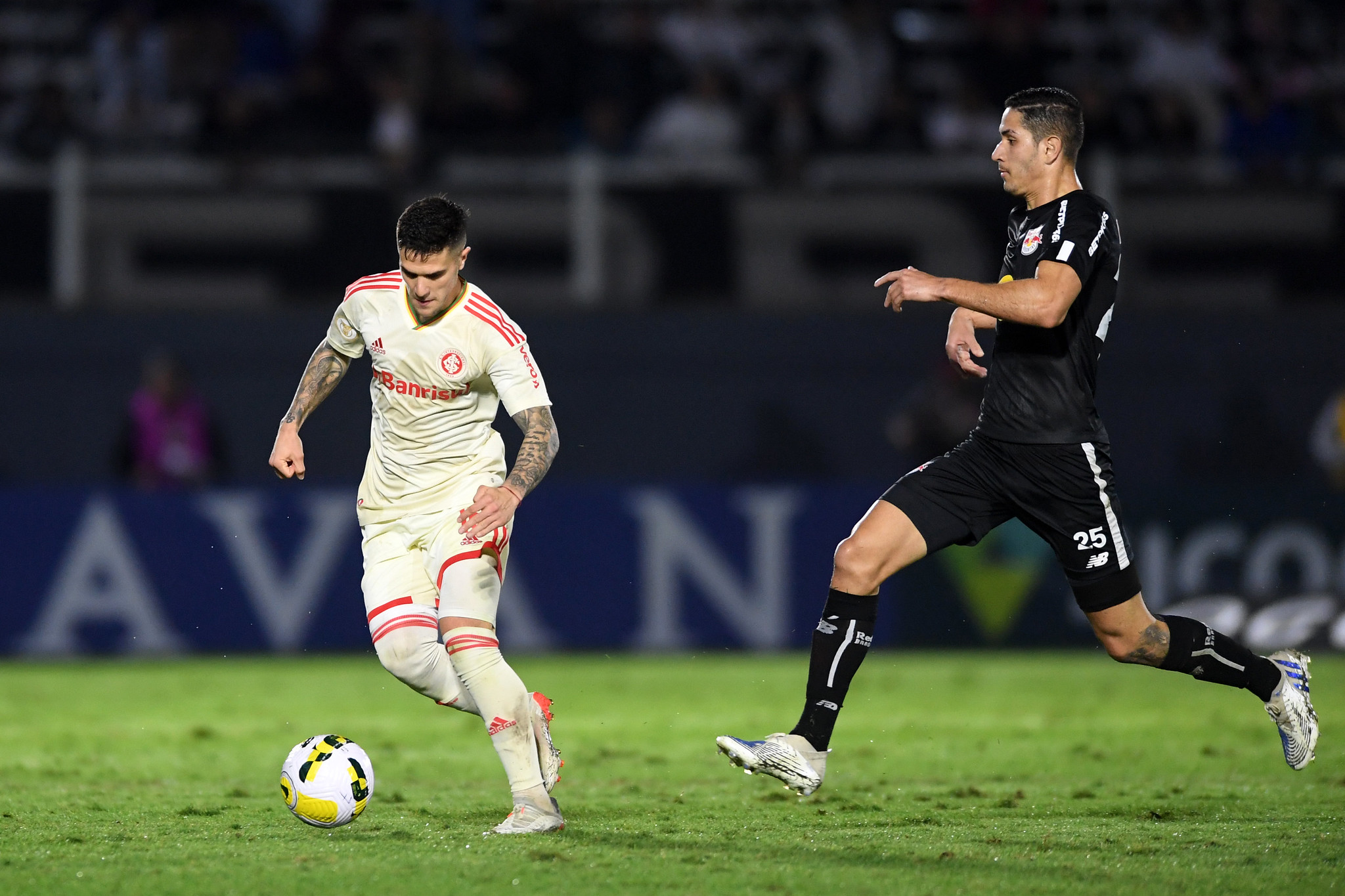 Um problema que o Inter busca resolver na partida contra o Red Bull Bragantino