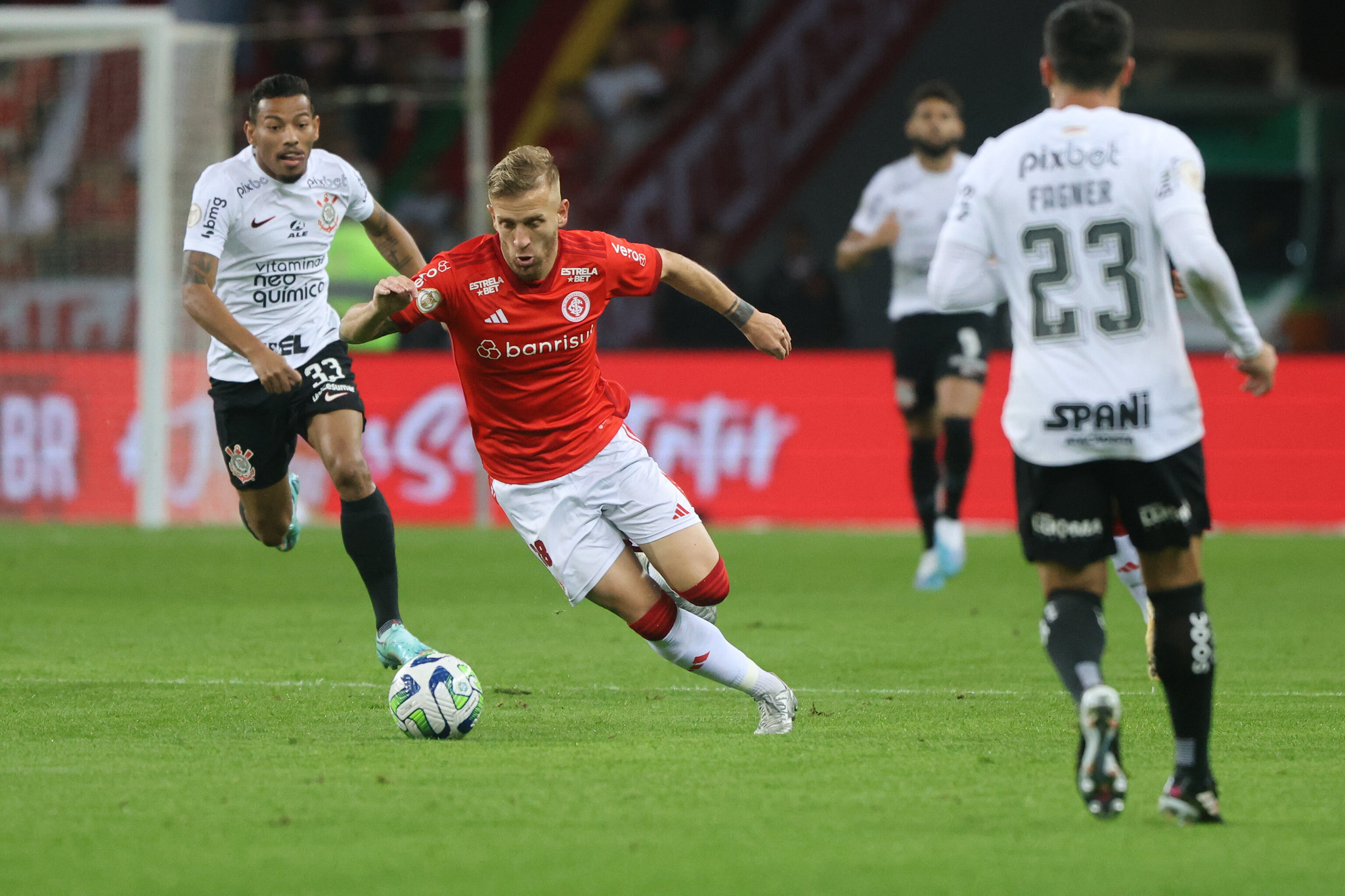 Inter tem novo desfalque para a partida contra o Corinthians