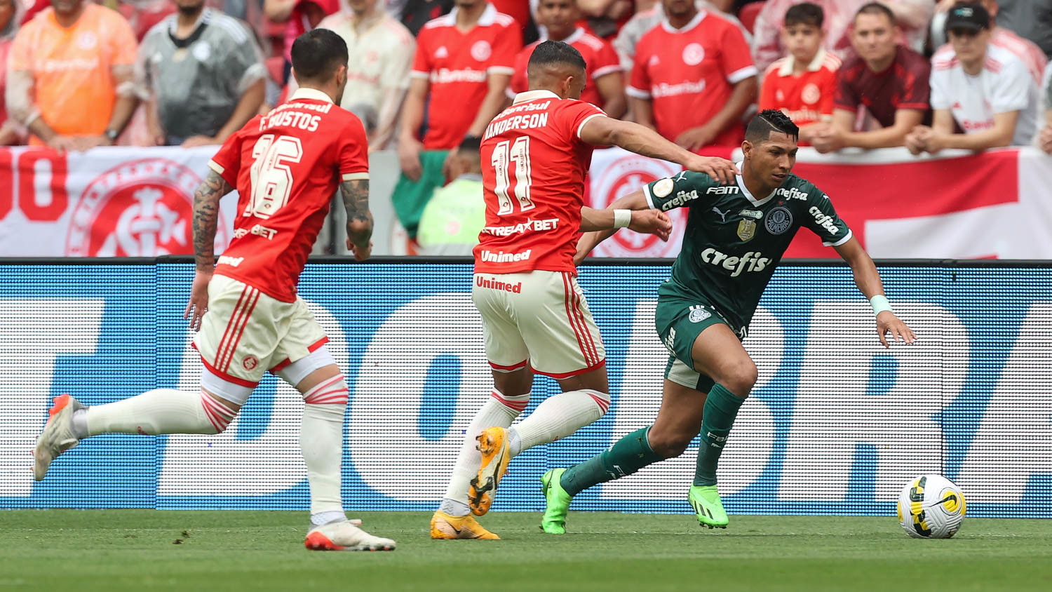 O retrospecto do confronto entre Palmeiras e Inter