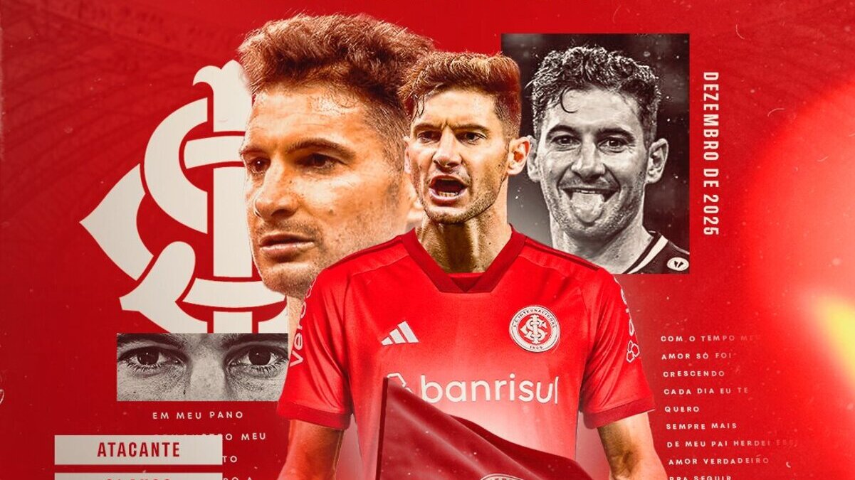 Lucas Alario é anunciado como novo centroavante do Inter