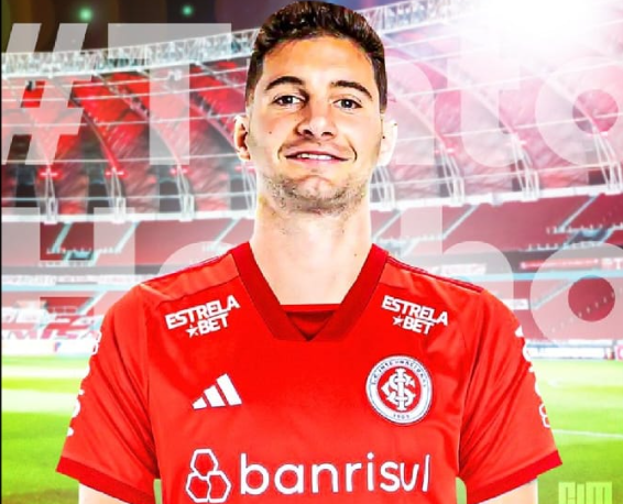 O percentual que o Inter está adquirindo do centroavante Lucas Alario