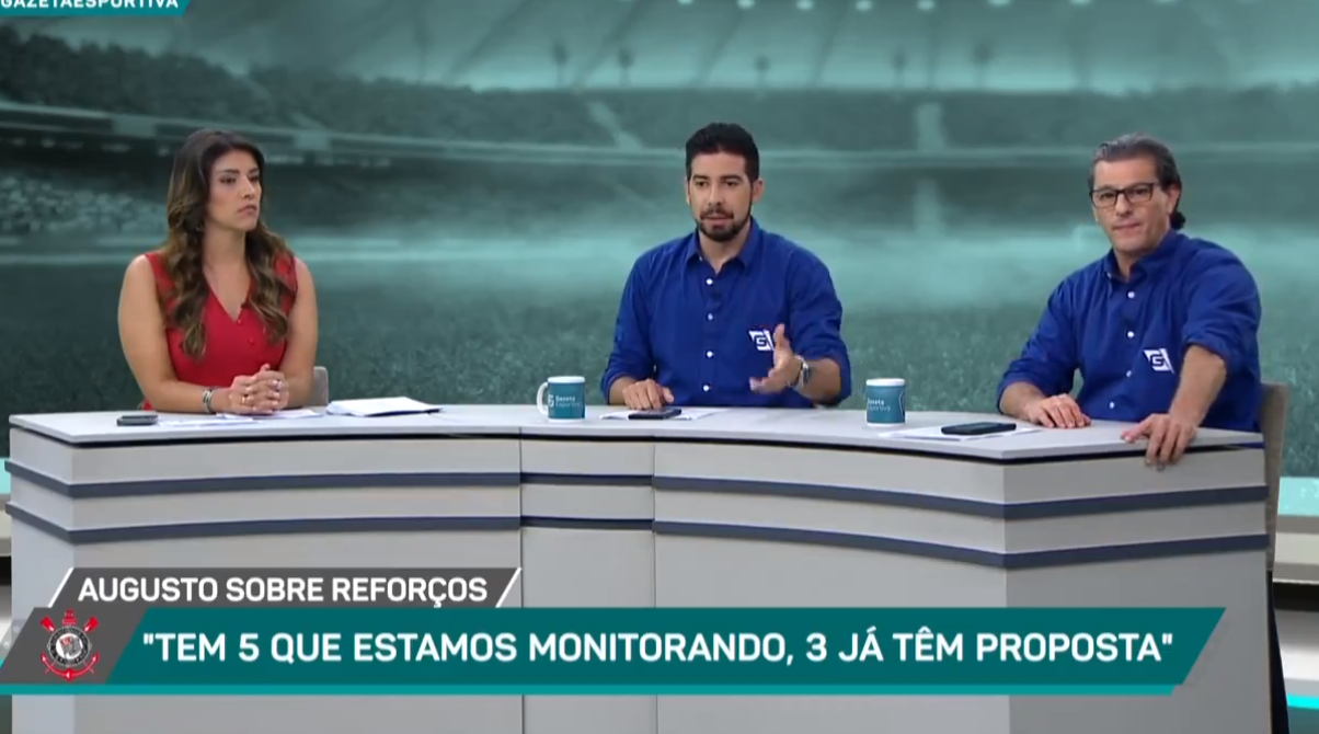 Jornalista paulista dá detalhes da busca do Corinthians por Rafael Santos Borré, que também interessa ao Inter