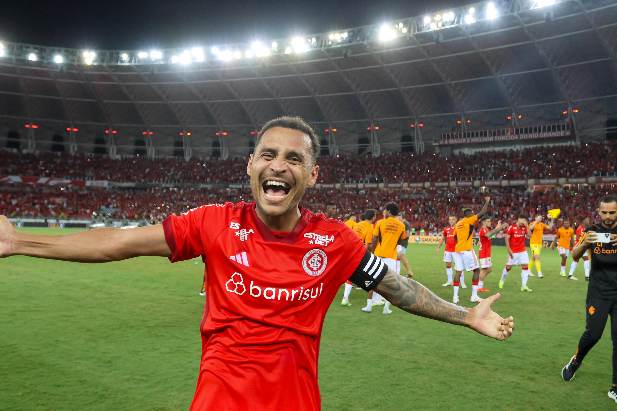 Confira o que disse Alan Patrick aos companheiros antes do Gre-Nal