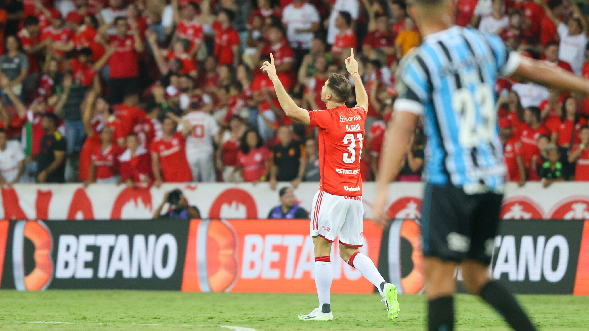 Um fato surpreendente sobre os gols marcados pelo Inter no Gre-Nal
