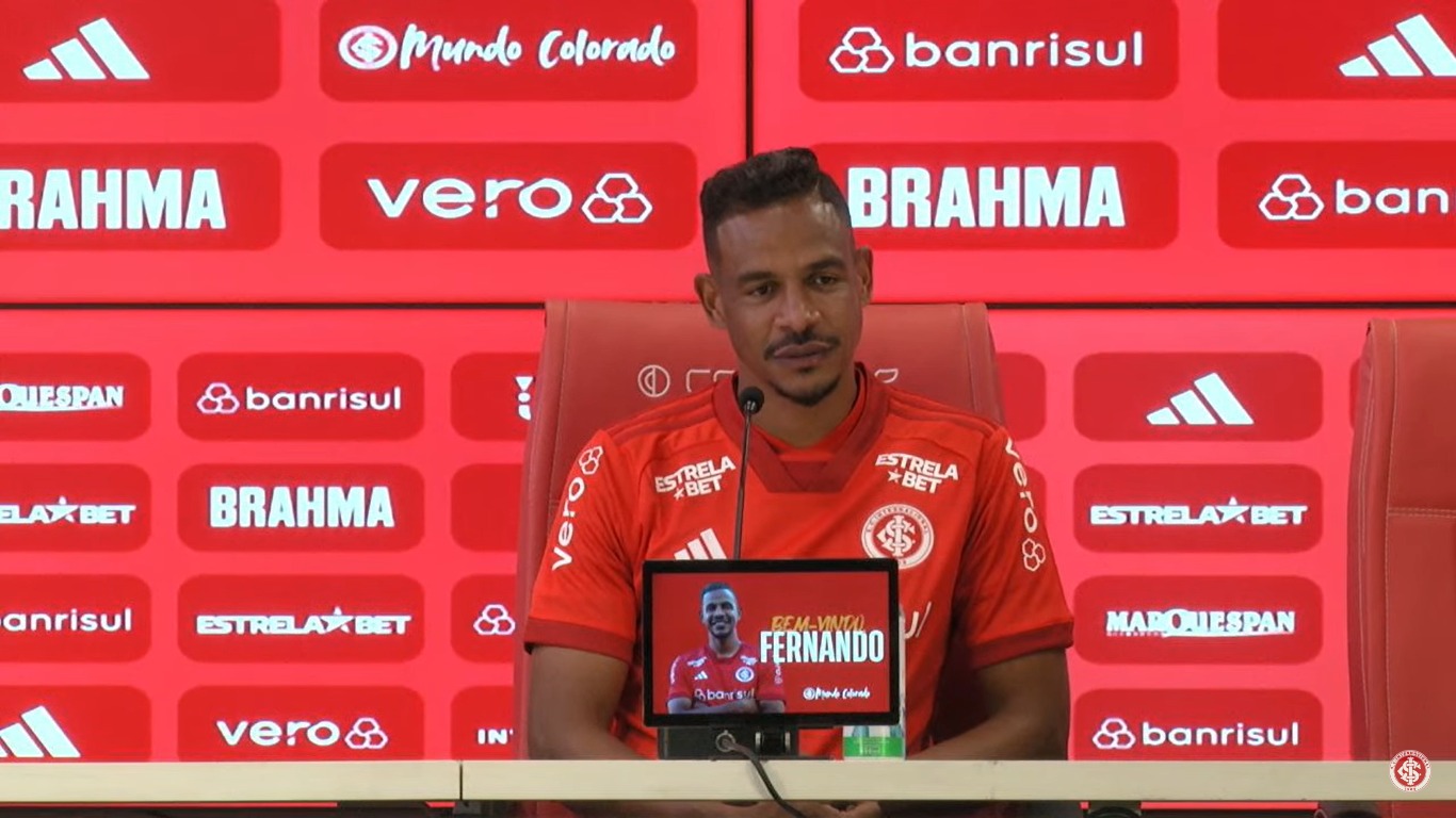 Fernando celebra acordo com o Inter e manda recado após pergunta sobre forma física