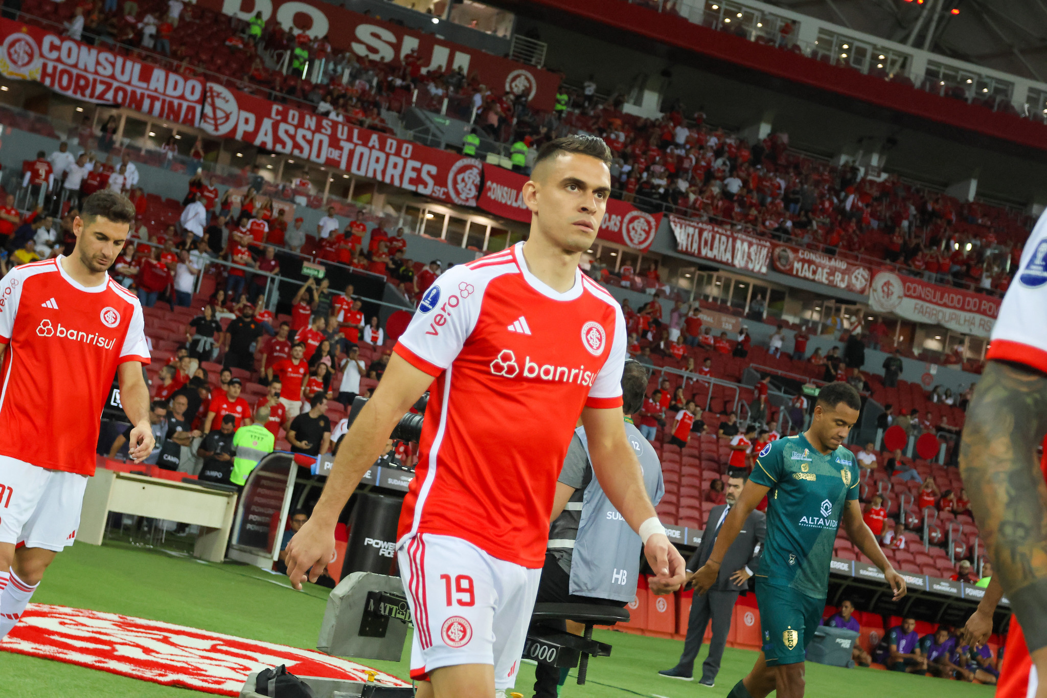 O que disse Rafael Borré após o empate do Inter contra o Real Tomayapo
