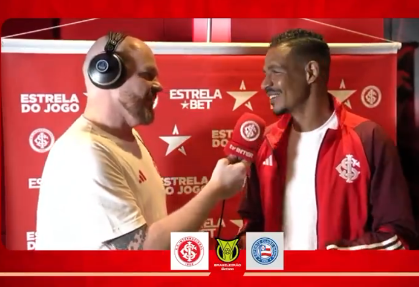 A revelação feita por Fernando sobre os jogadores do Inter após a vitória pelo Brasileirão