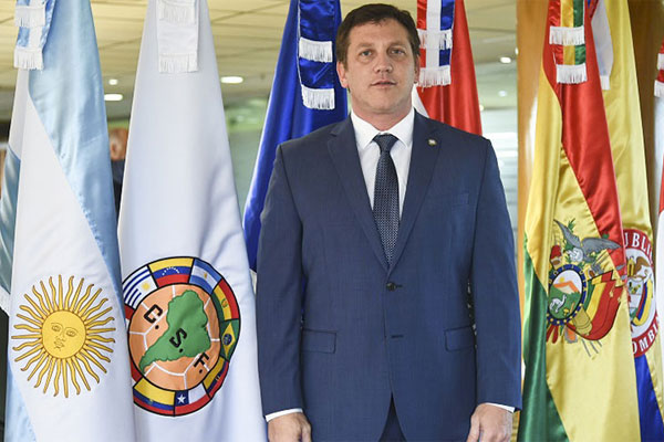 Pode ser excluído? Presidente da Conmebol fala sobre o Inter e a Copa Sul-Americana