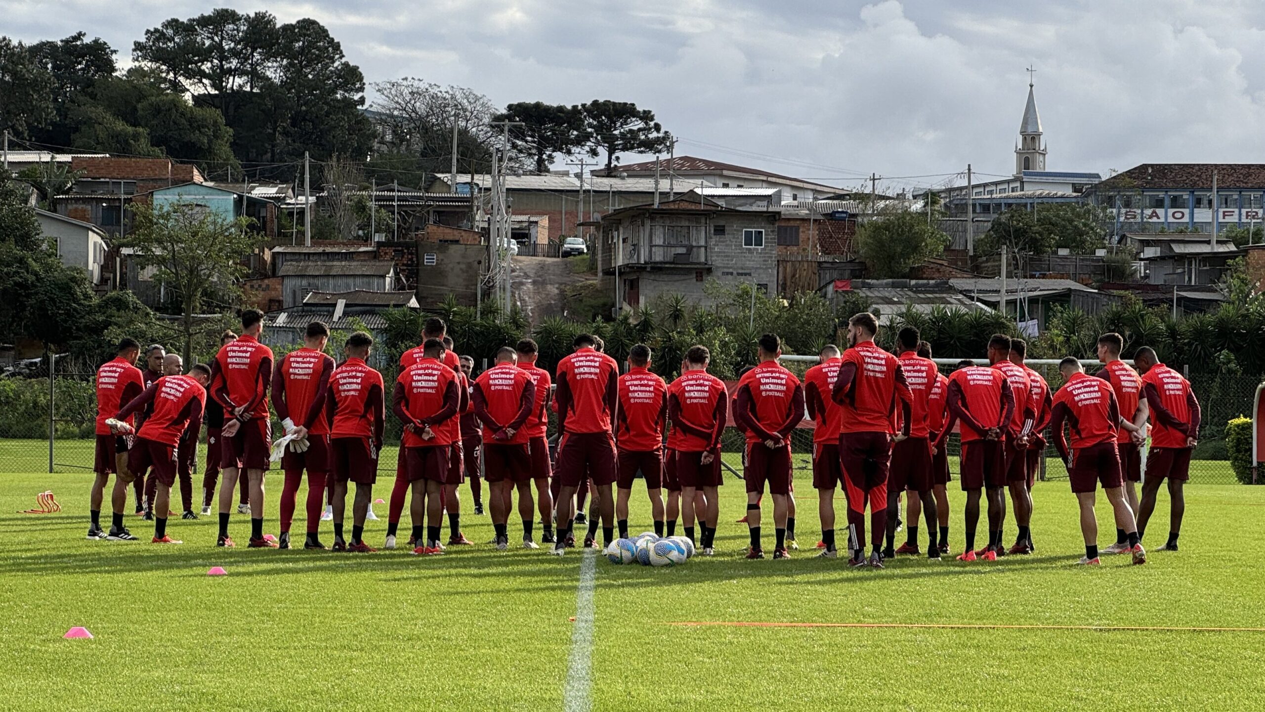 Treino reapresentação Alvorada