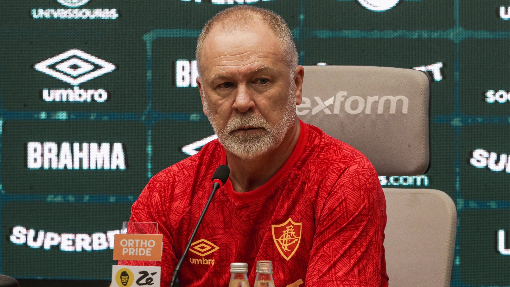 O que disse Mano Menezes após o empate entre Fluminense e Inter