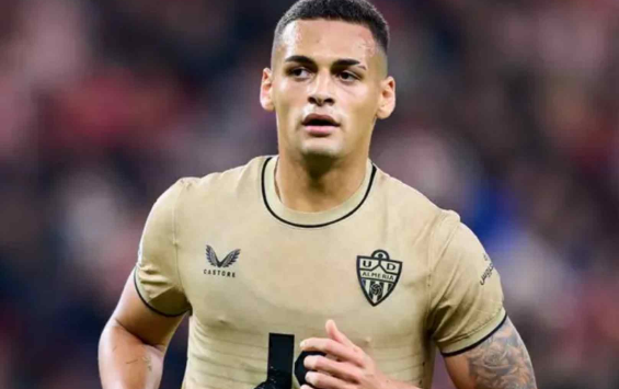 Estafe atualiza situação do zagueiro Kaiky, do Almeria, e que foi procurado pelo Inter recentemente
