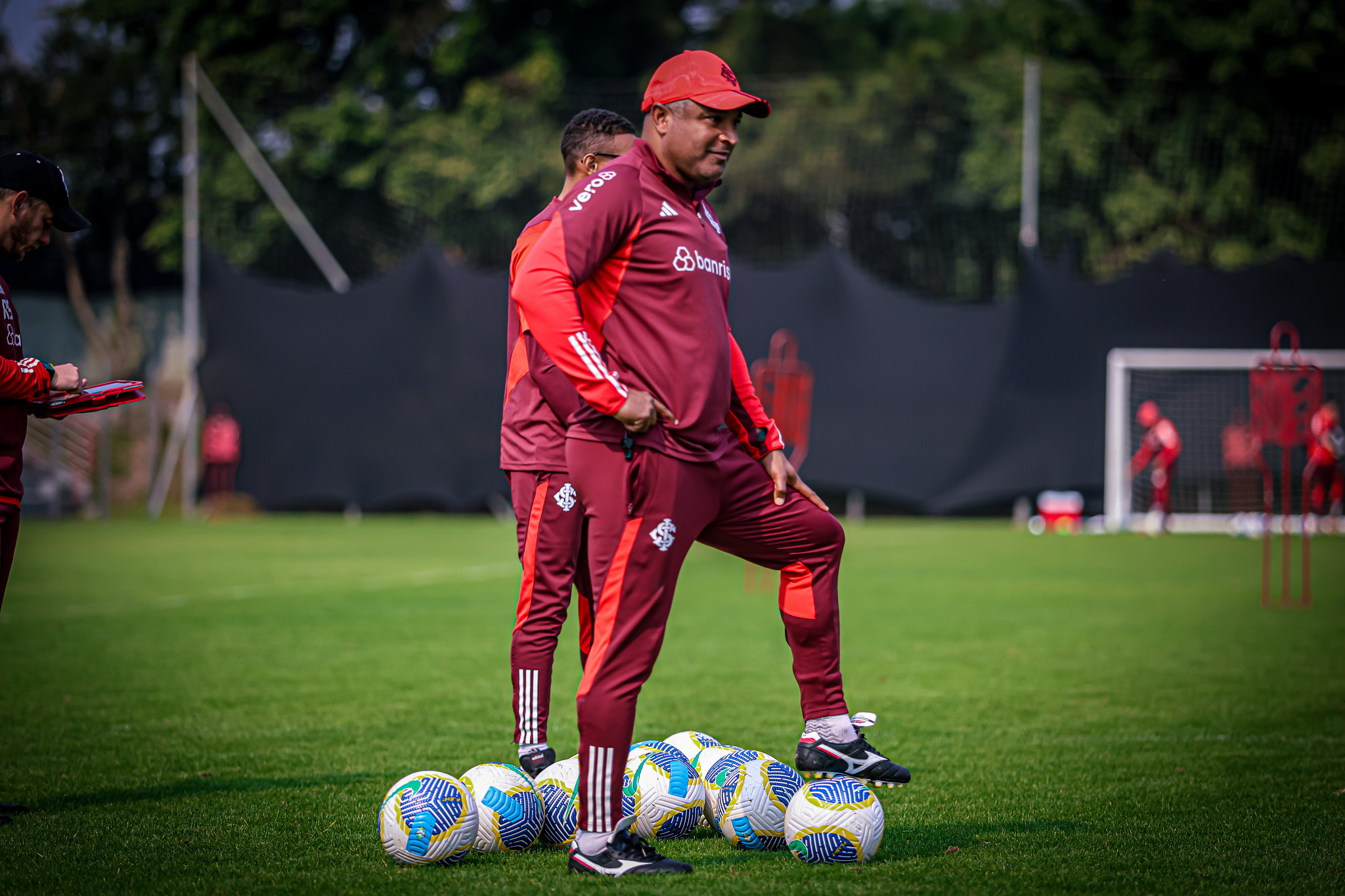 O time do Inter que treinou e deve jogar contra o Juventude